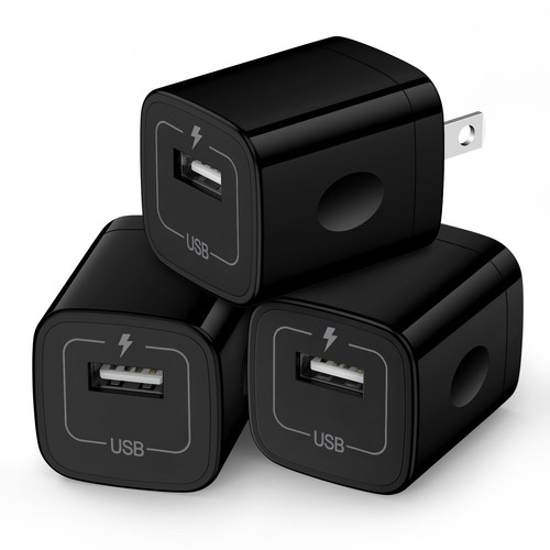 Wall charger cube - wall, single