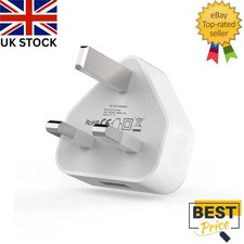 3 Pin UK Plug 5V 1A USB Wall