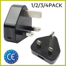 3Pin Mains UK Plug Adapter