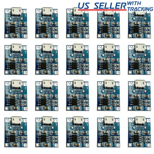 20pcs tp4056 micro - tp4056, 1a