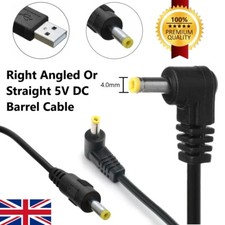 5V 1A USB A to 4.0mm Barrel