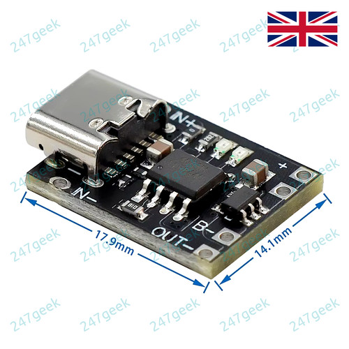 Usb tp4056 lithium - 🇬🇧usb, c