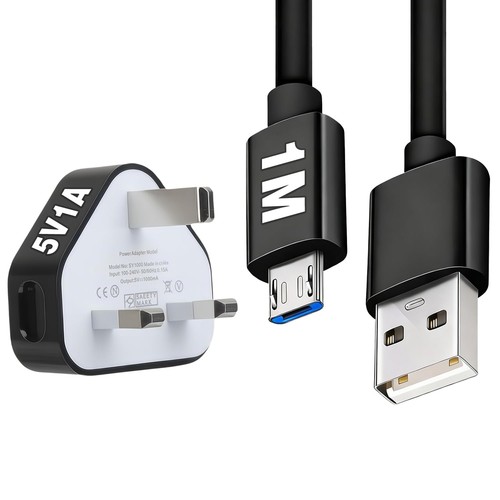 Usb plug black dc - 5v, uk
