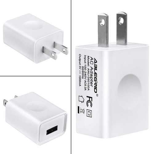 White usb port wall - white,