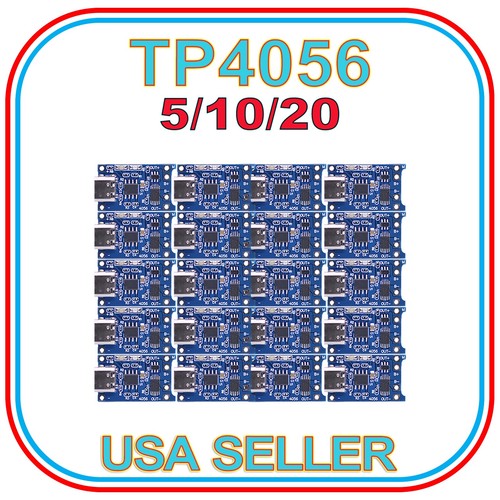 Type usb 18650 tp4056 - type-c, 1a