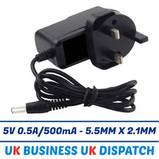5v 0.5A Power Supply UK 5v