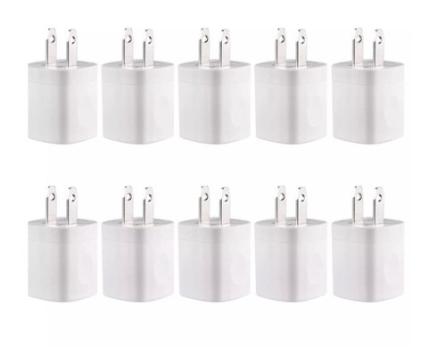 Lot 100 wall charger 1a - 10/100,